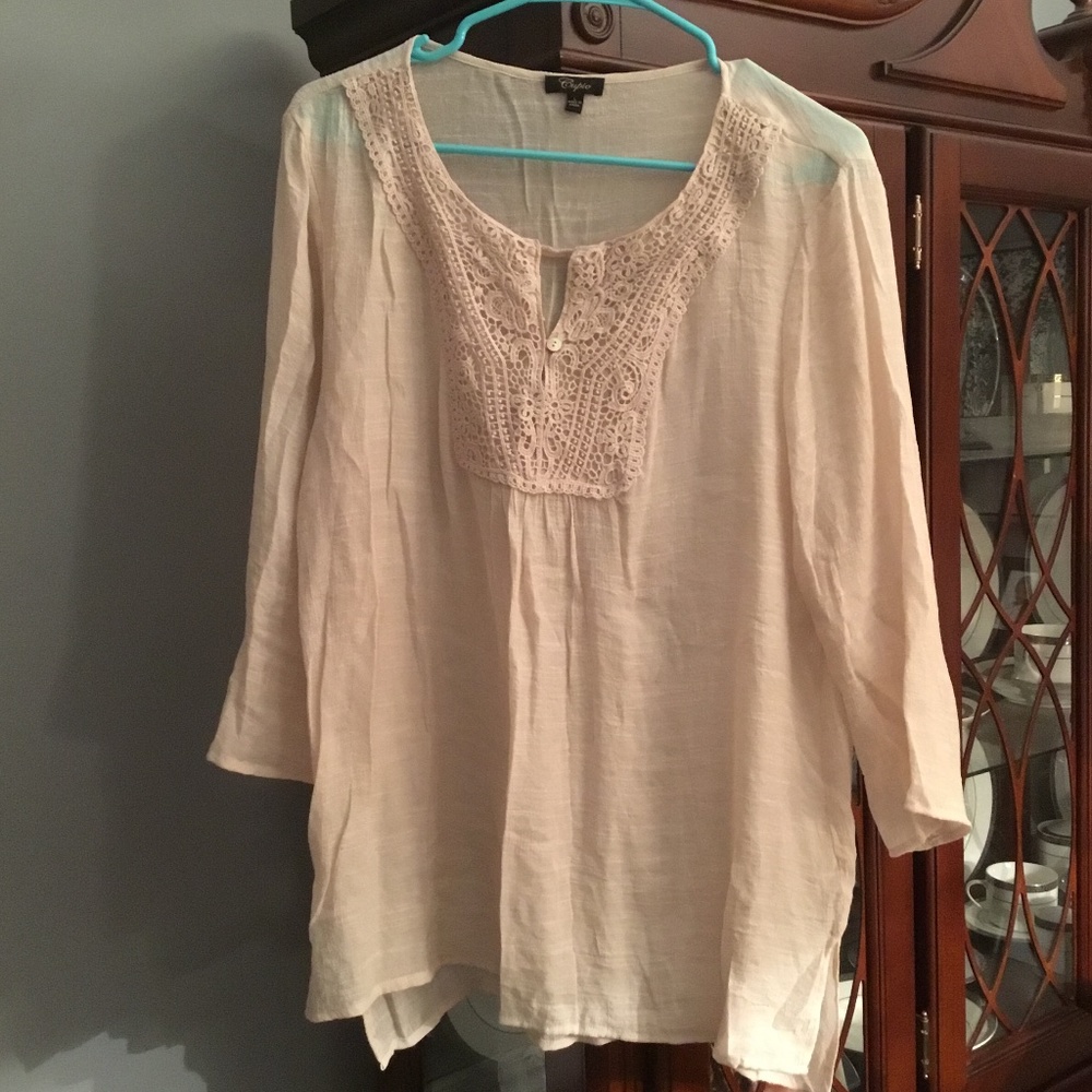 NWOT CUPII SHIRT SIZE LARGE